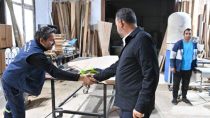 SÜLEYMANPAŞA BELEDİYESİ ATÖLYELERİ KENT İÇİN ÜRETİYOR