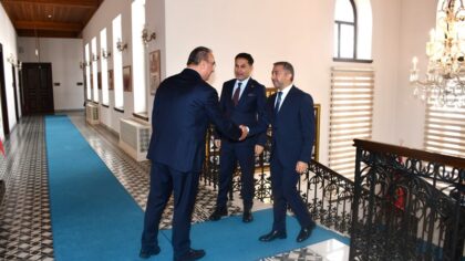 Tekirdağ Adalet Komisyonu Başkanı ve Tekirdağ BAM Adalet Komisyonu Başkanı Vali Soytürk’ü Ziyaret Etti