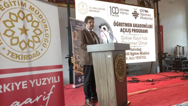 Tekirdağ Öğretmen Akademileri Açılış Programı Gerçekleştirildi